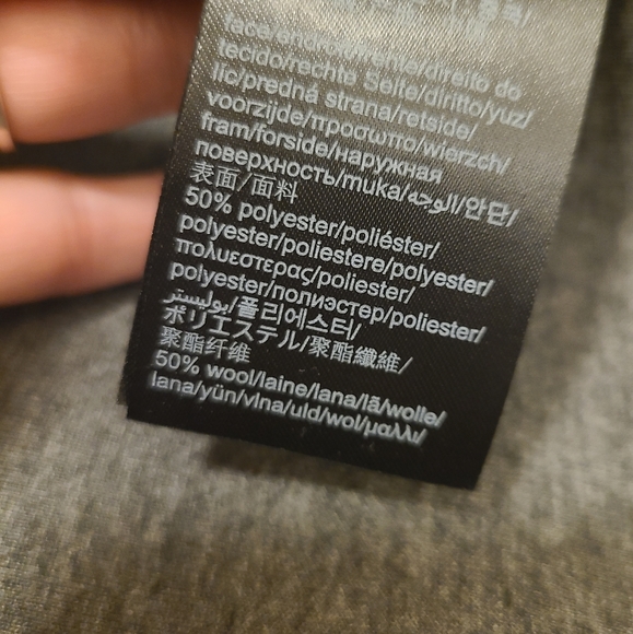 NWT Calvin Klein Wool Blend Camo Jacket - Picture 9 of 14